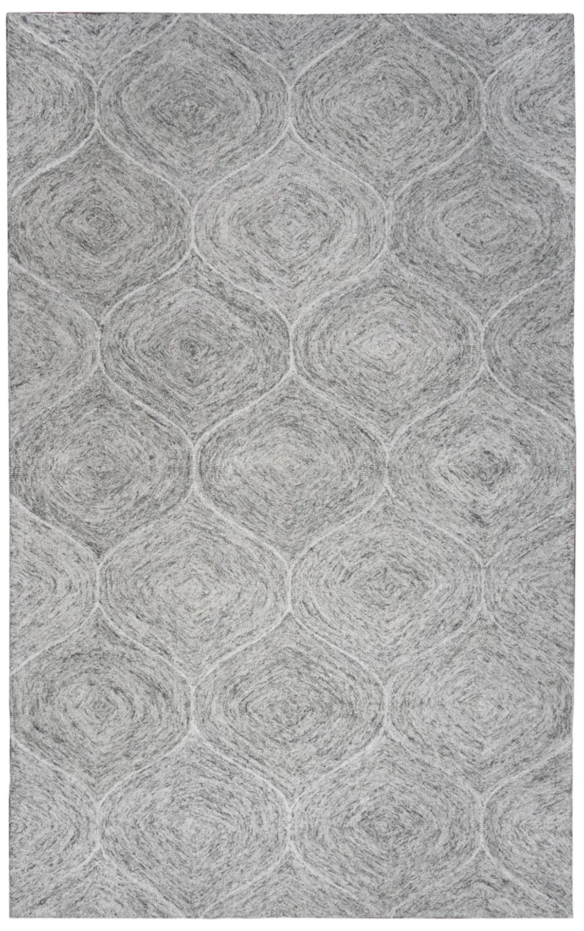 Brindleton Gray Tweed Wool 3' x 5' Rectangle Rug