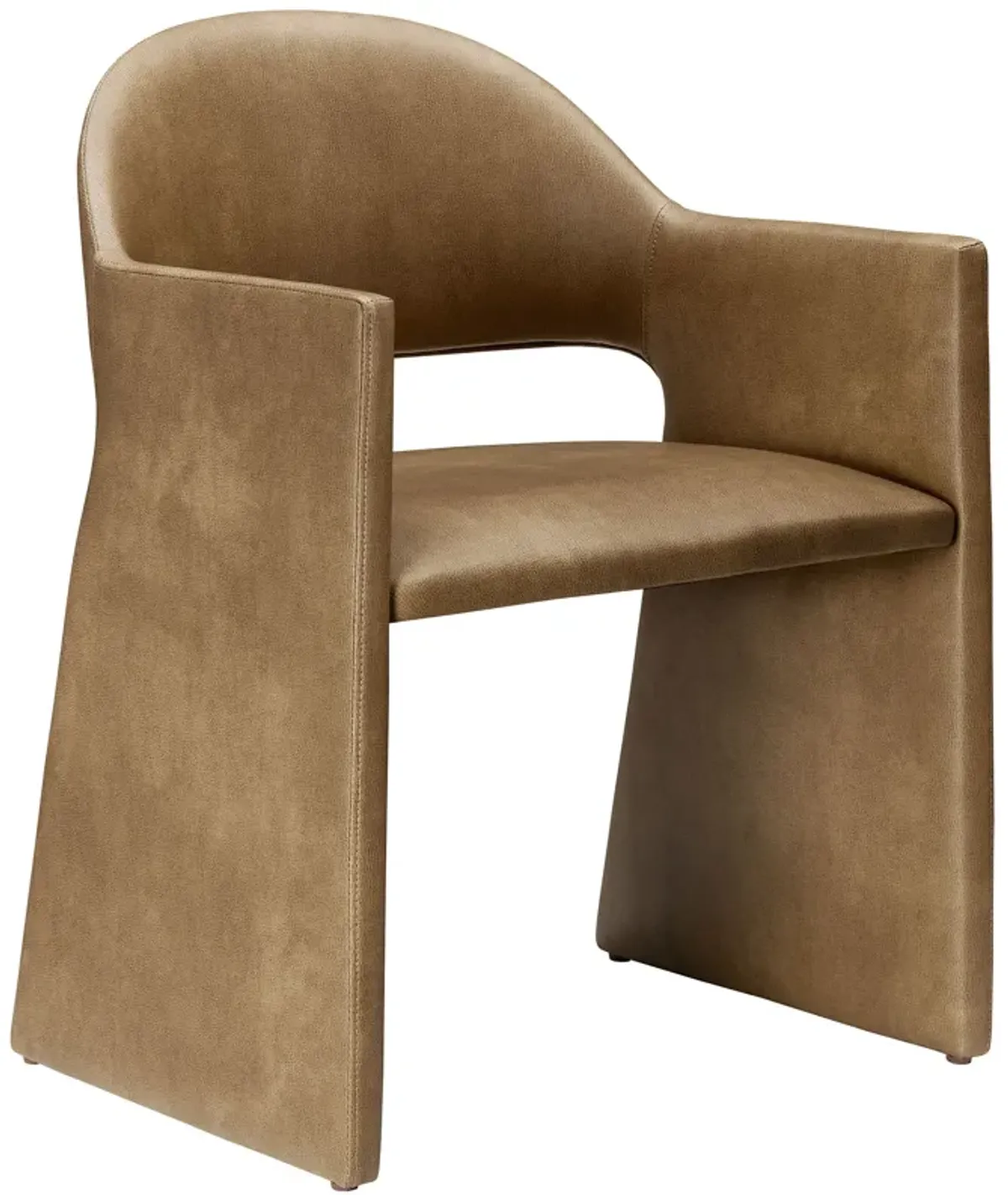 Talia Vegan Leather Dining Armchair