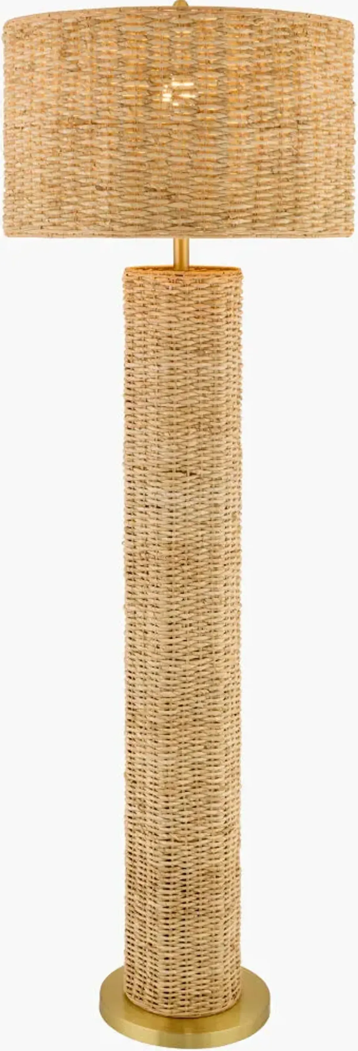 Cirebon 63"H x 20"W x 20"D Accent Floor Lamp