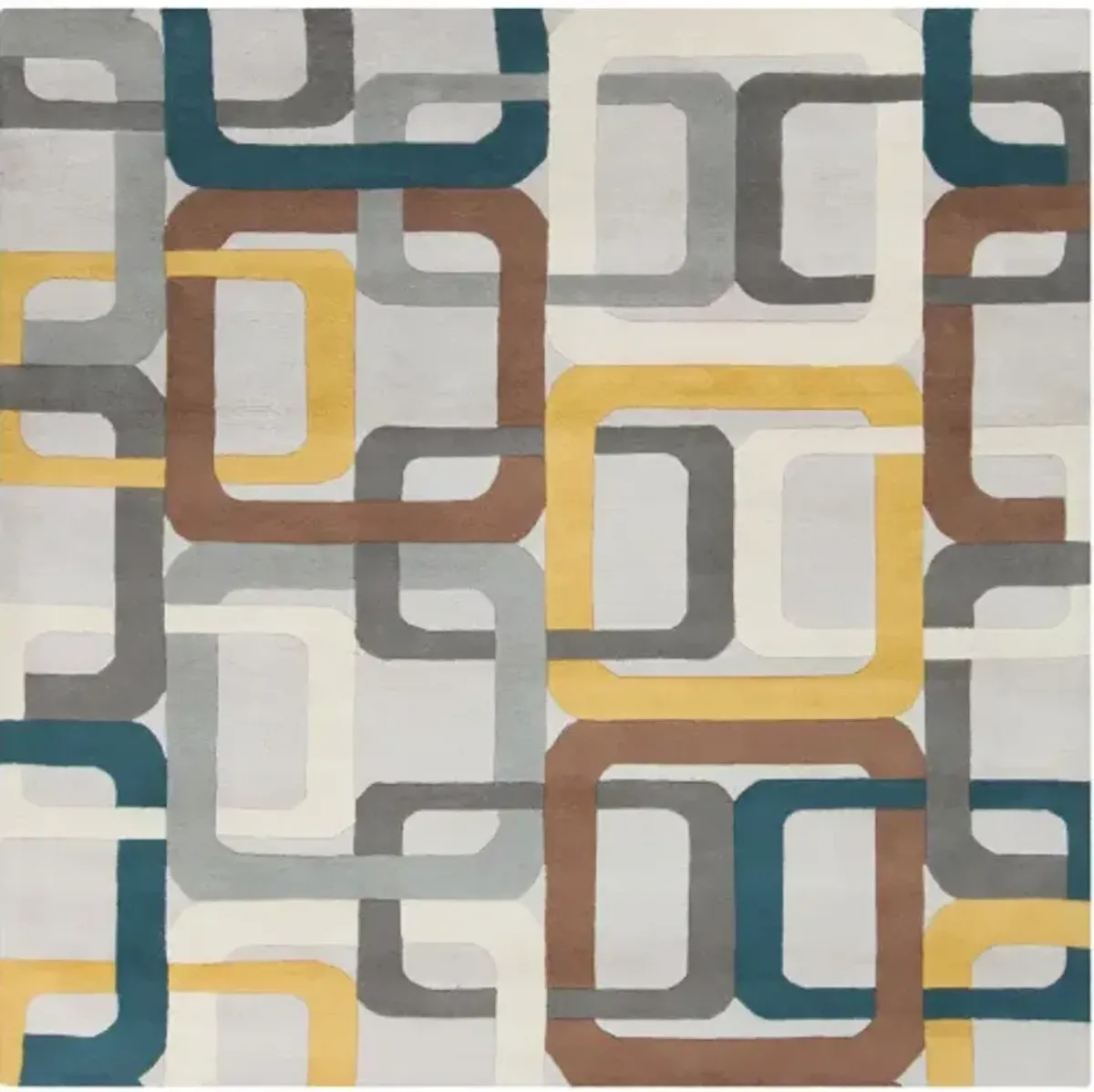 Forum 4' Square Rug