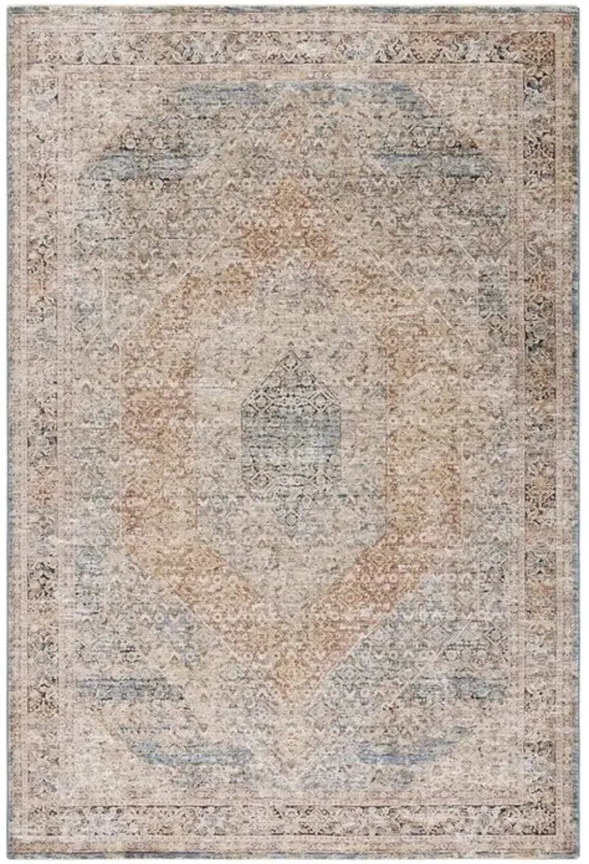 SILVERADO 106 Blue  4' X 6' Small Rectangle Rug