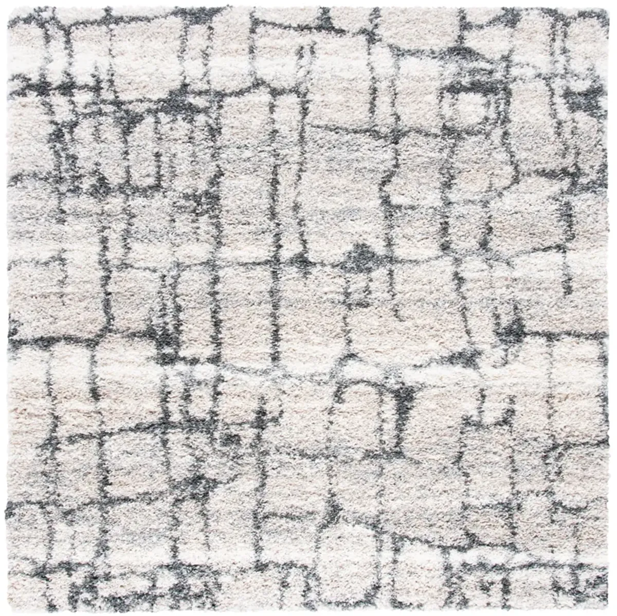 FONTANA SHAG Square Power Loomed 6'-7" X 6'-7" Square Rug