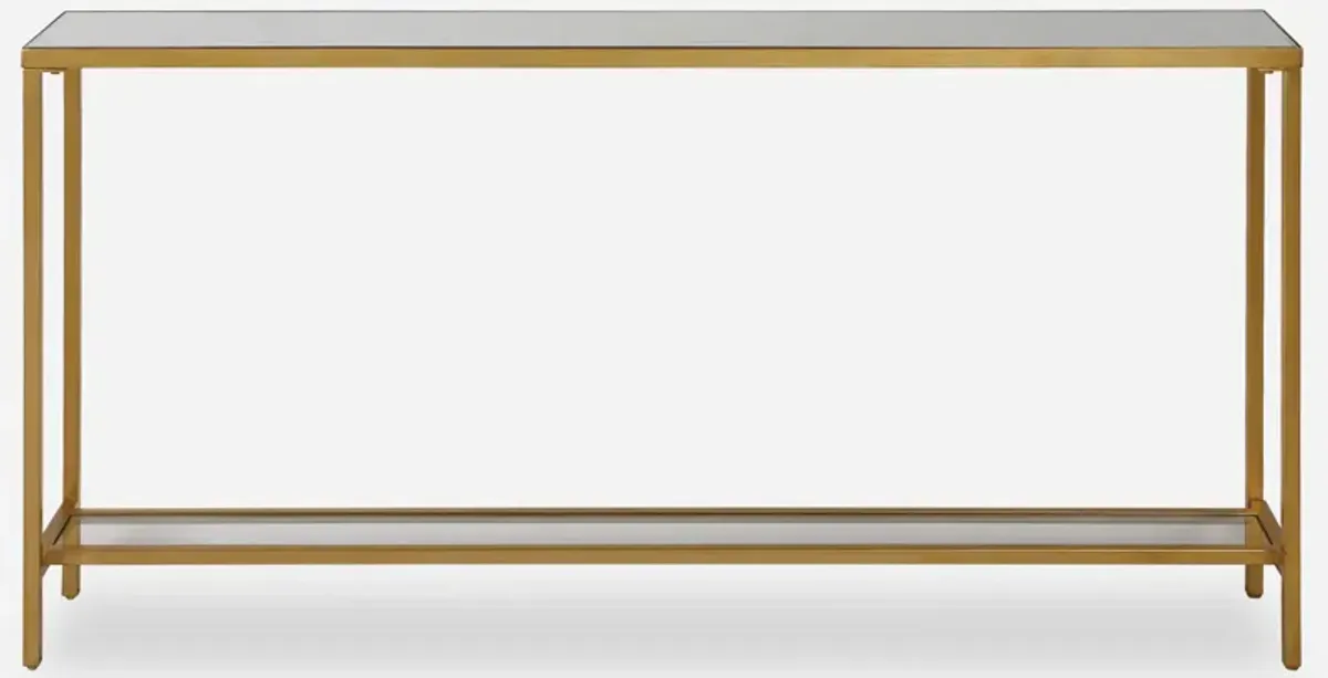 Hayley Gold Console Table
