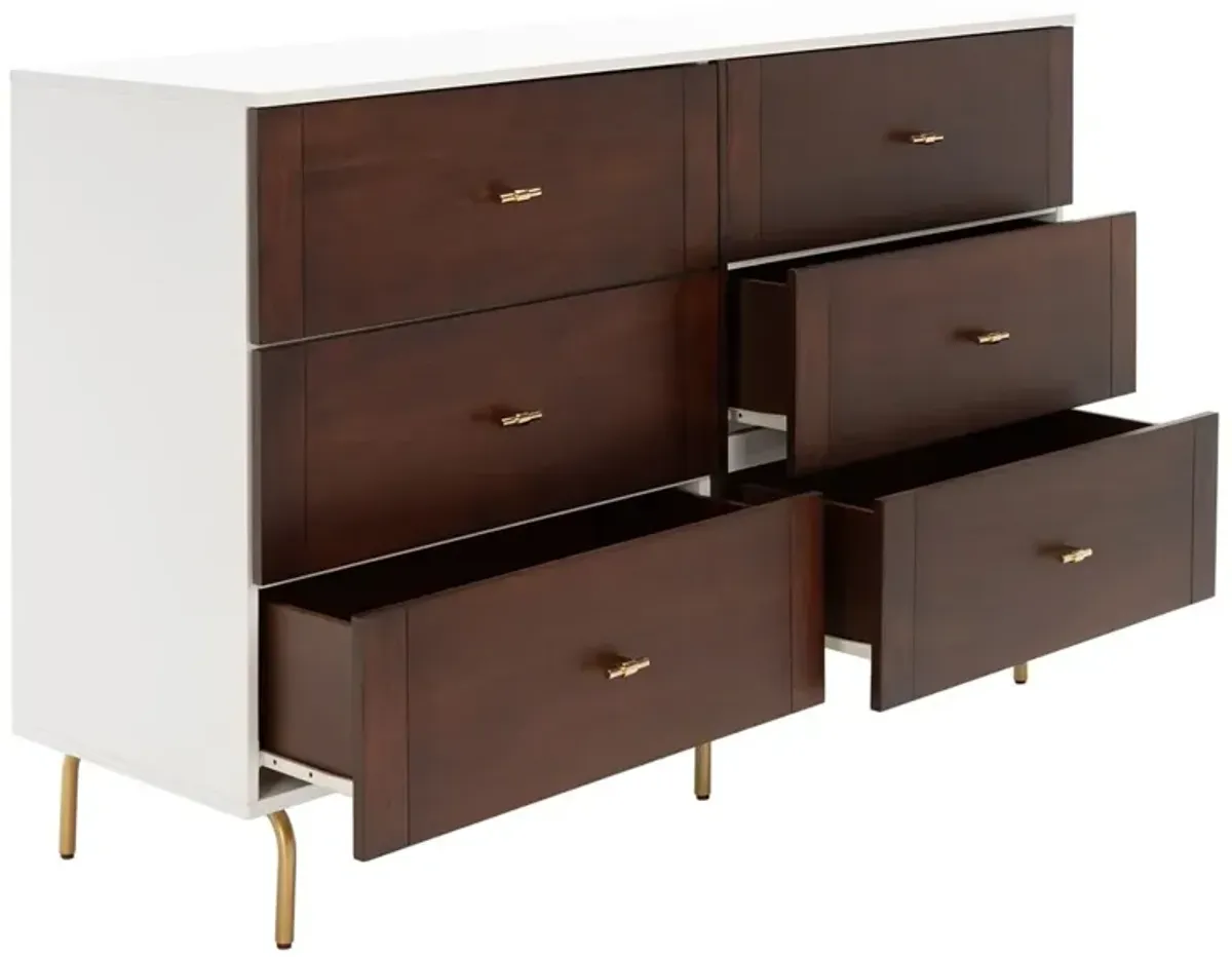 Genevieve 6-Drawer Dresser
