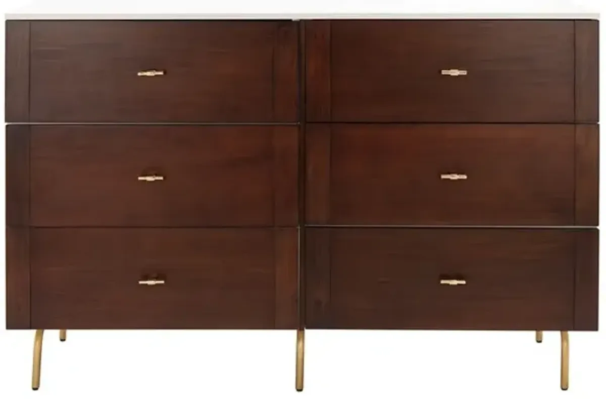 Genevieve 6-Drawer Dresser
