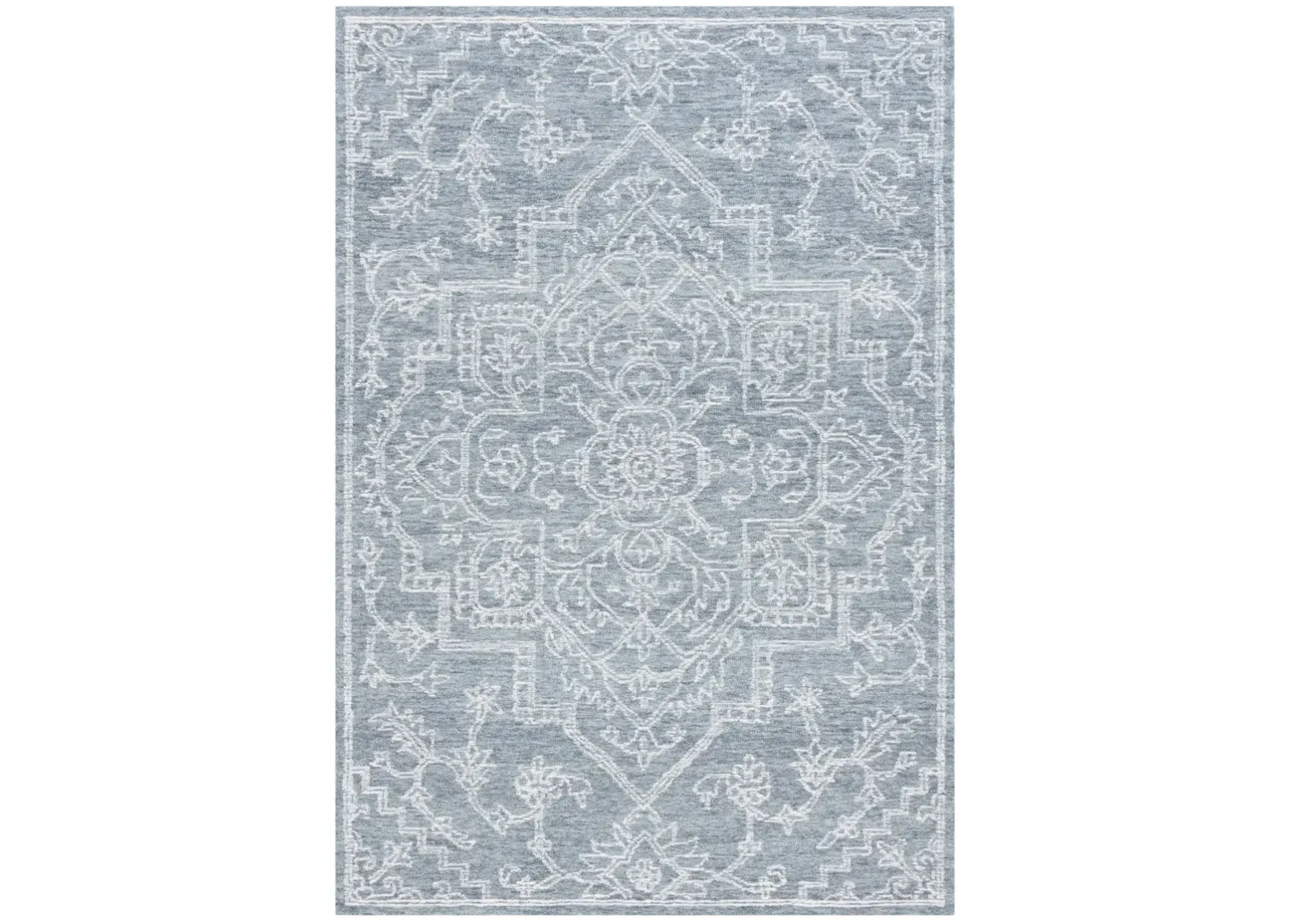 MICRO-LOOP 425 GREY  8' x 10' Large Rectangle Rug