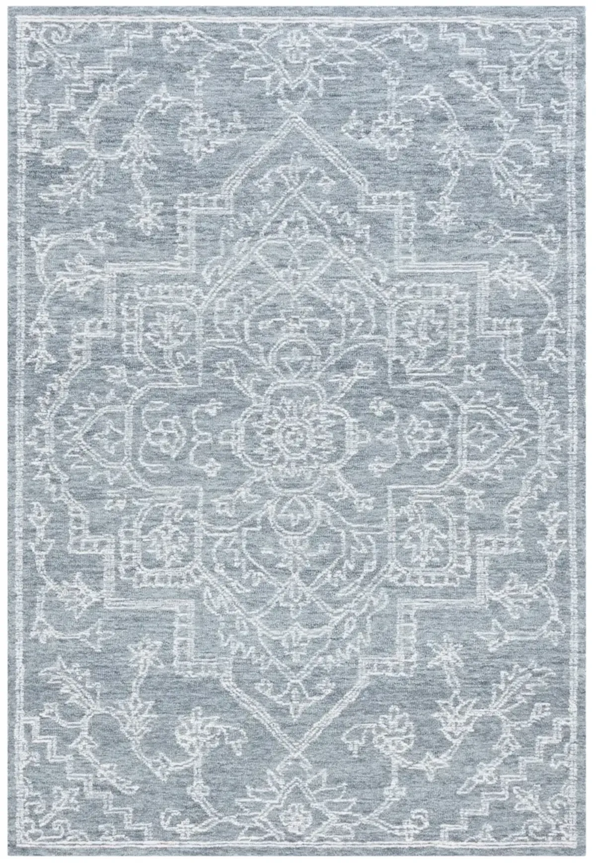 MICRO-LOOP 425 GREY  8' x 10' Large Rectangle Rug