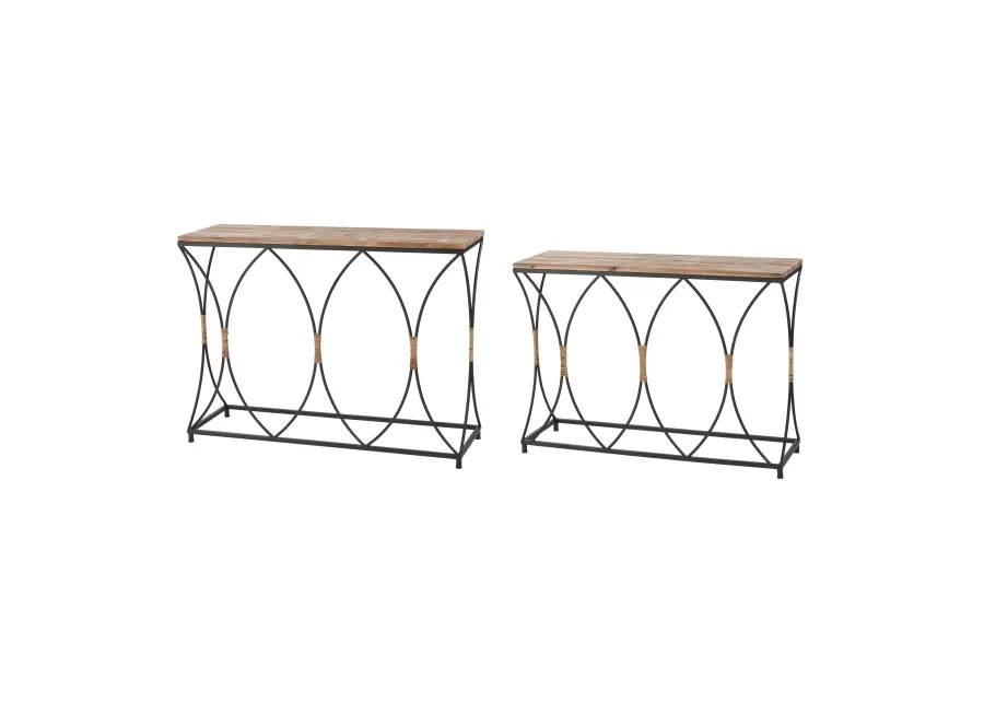 Fisher Island Console Table - Set of 2