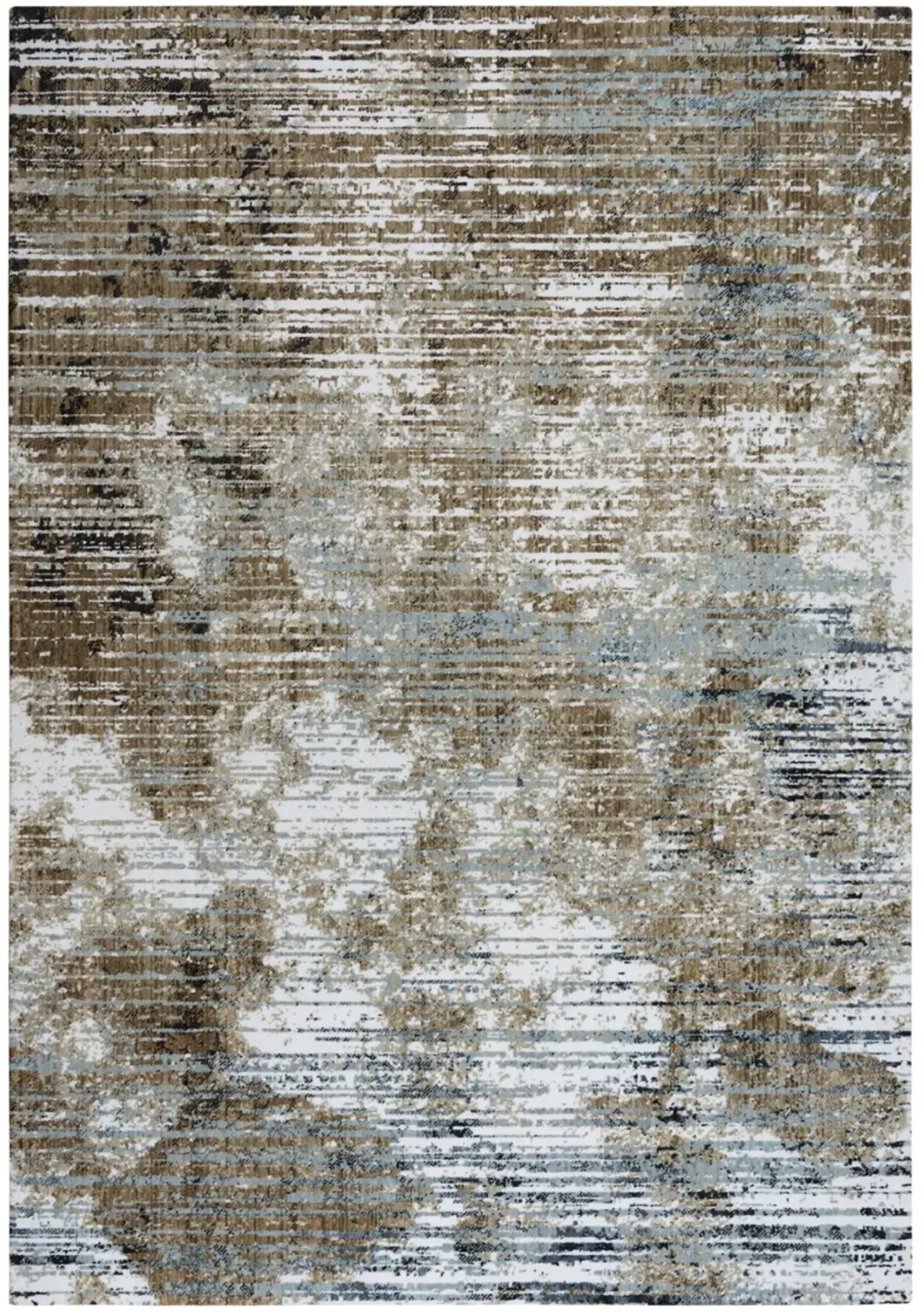 Elite Beige  Recycled Polyester 5'2" x 7'9" Rectangle Rug