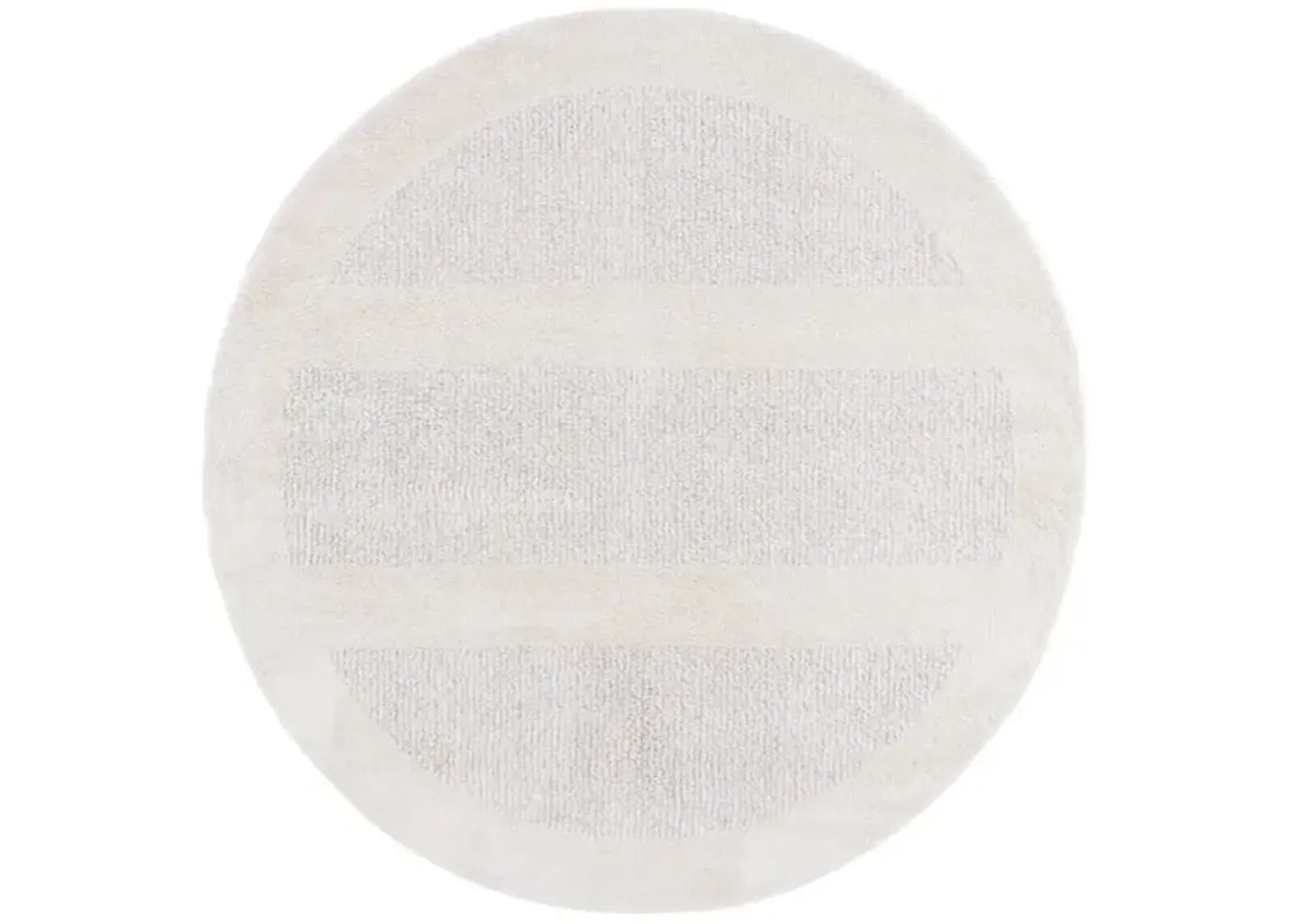 MELODY 130 Grey 6'-7' X 6'-7' Round Round Rug