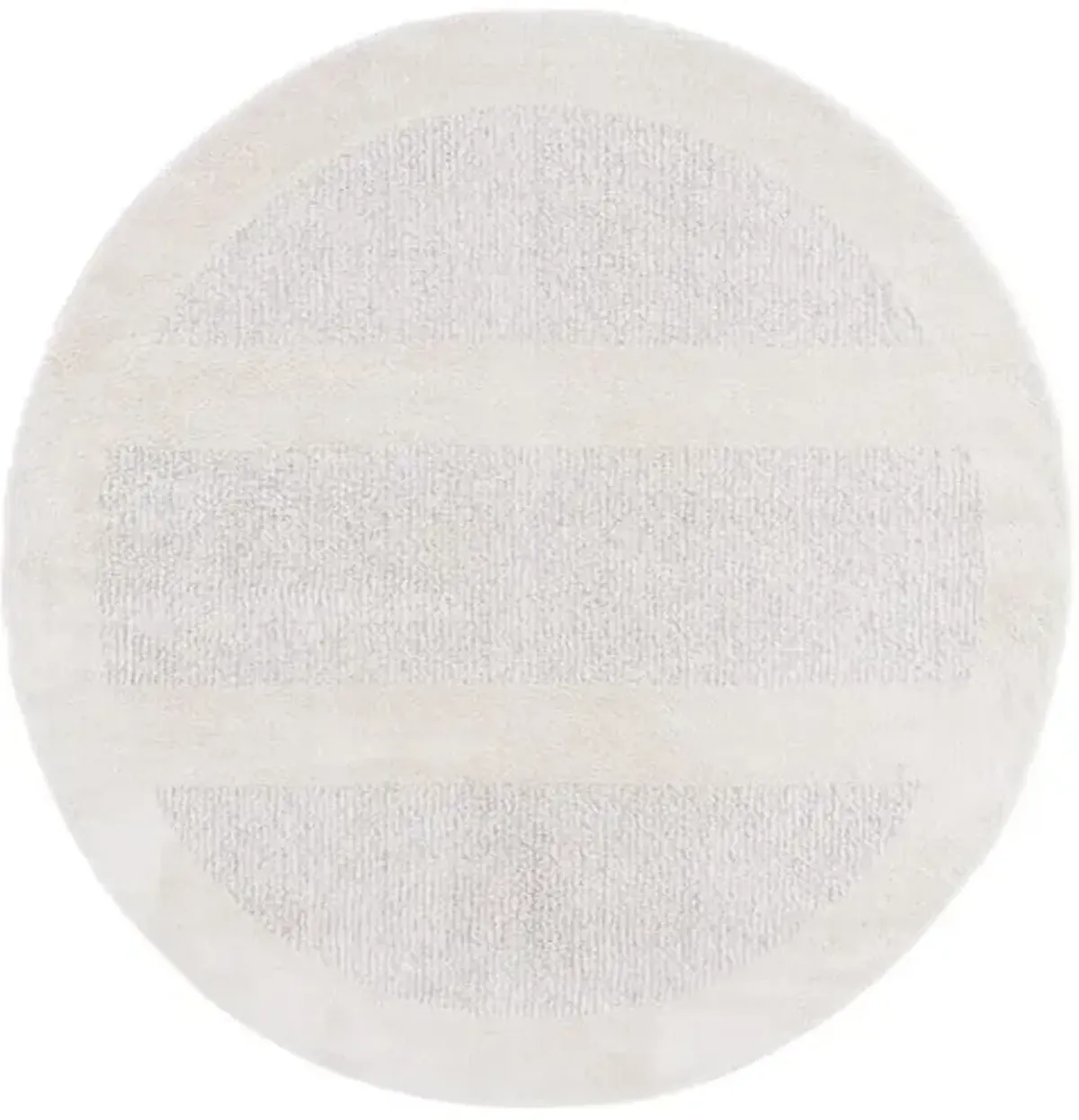 MELODY 130 Grey 6'-7' X 6'-7' Round Round Rug