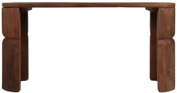 60x30 Reclaimed Wood Console Table, Natural
