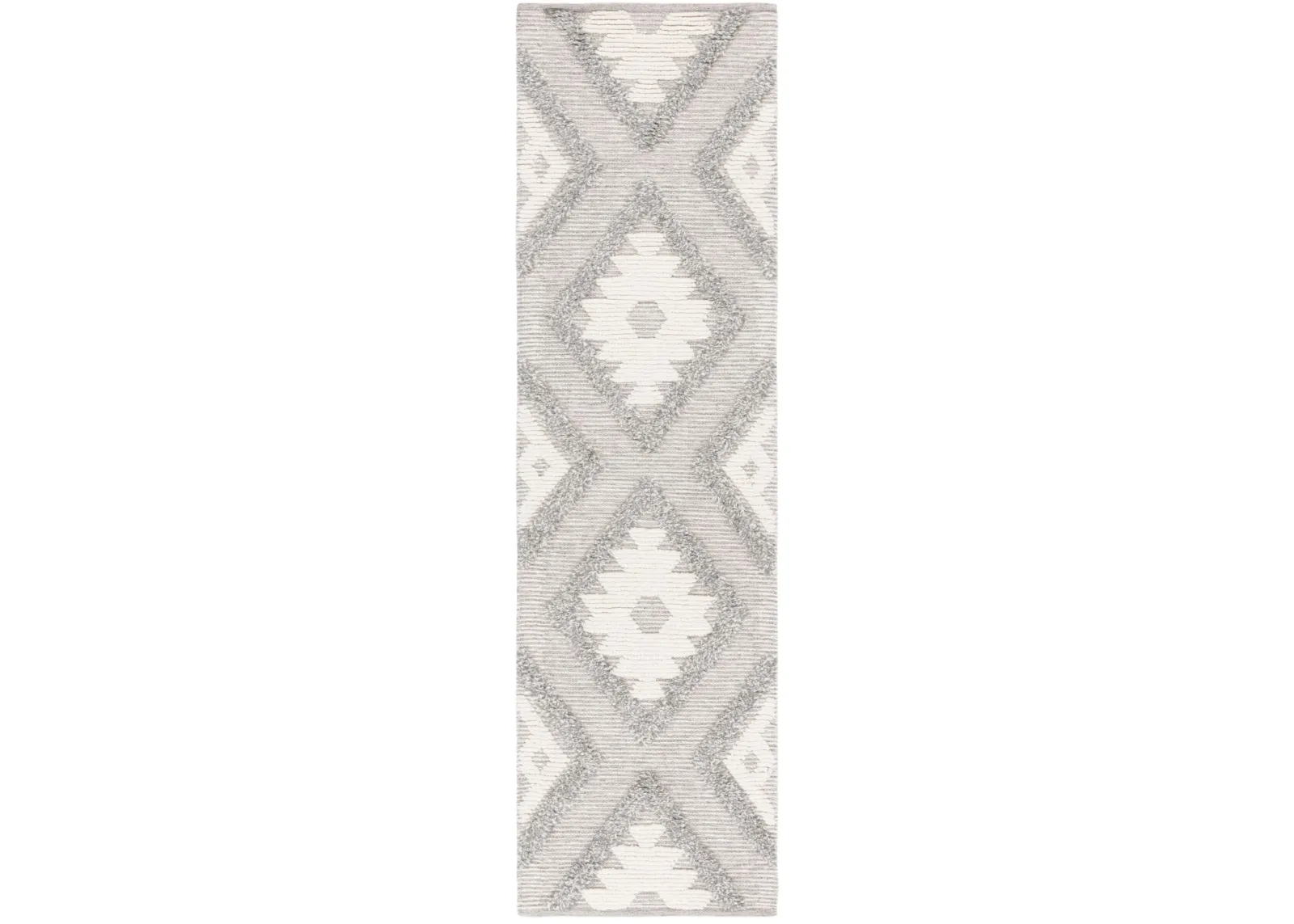 NATURA 203 GREY  2'-3' x 8' Runner Rug