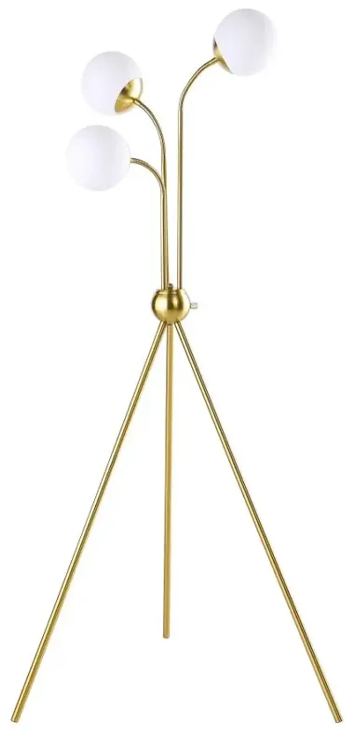 Miley Trio Tree Floor Lamp Gold