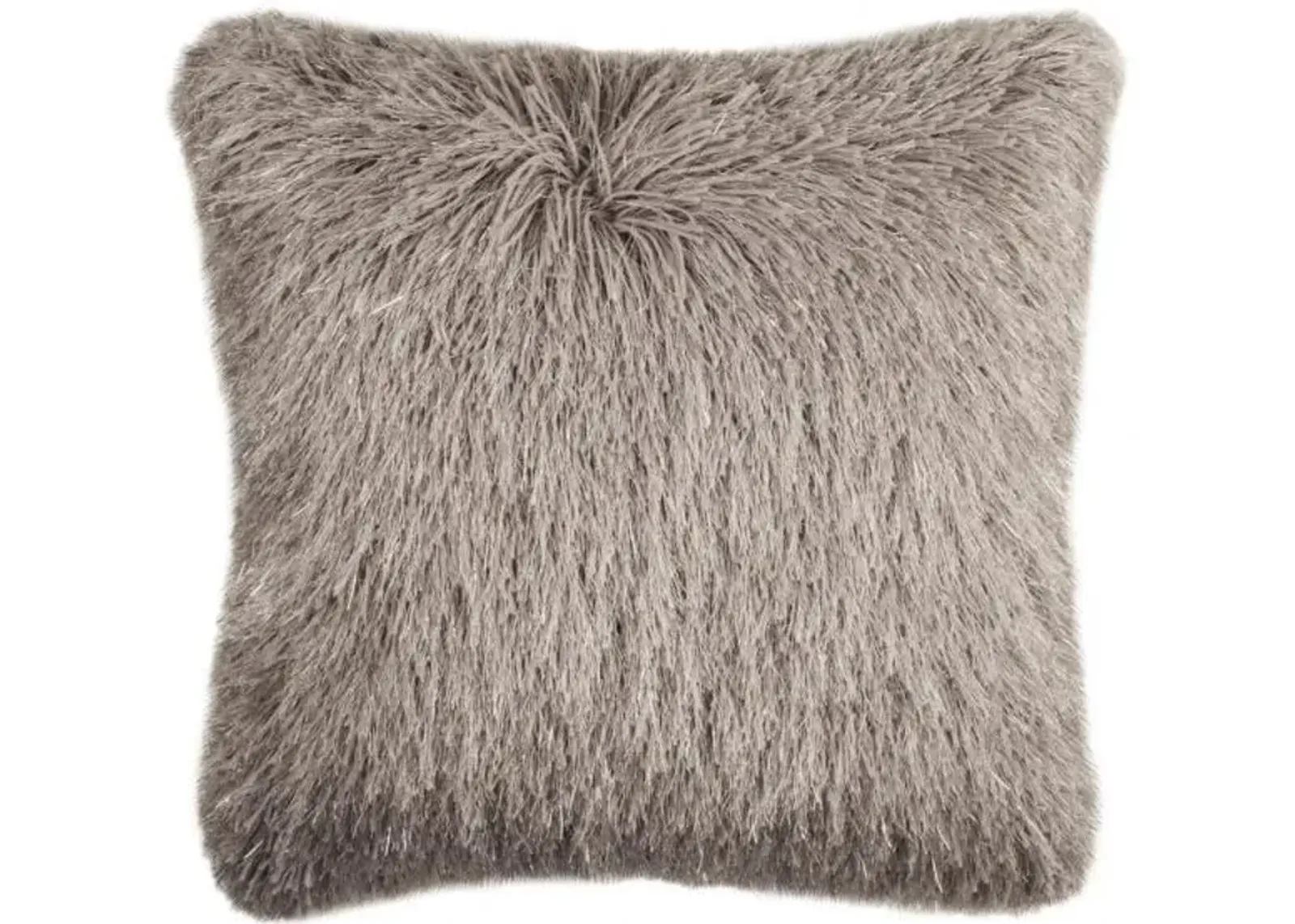 Shag Modish Metallic Pillow