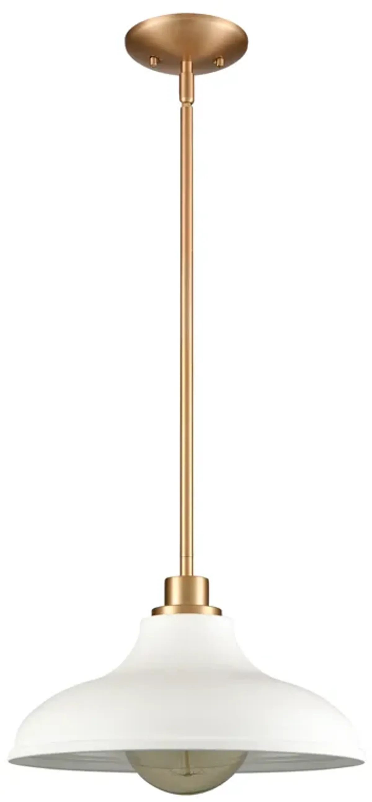 Grenville 13'' Wide 1-Light Pendant - Brushed Gold