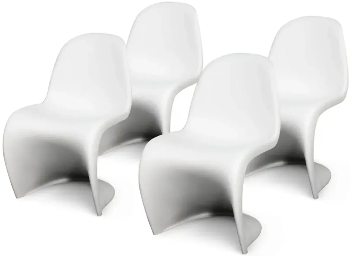 Groovy Dining Side Chair - Set of 4