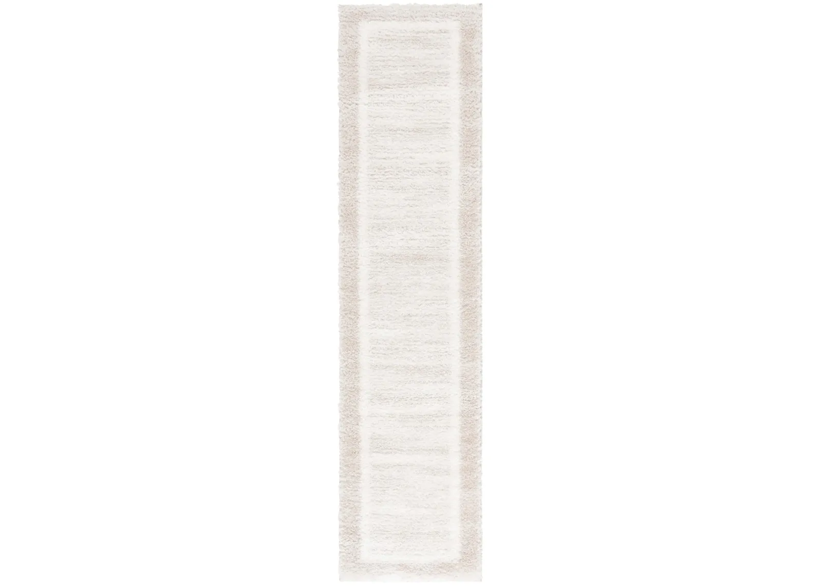 TAHOE SHAG 682 BEIGE  2' x 8' Runner Rug