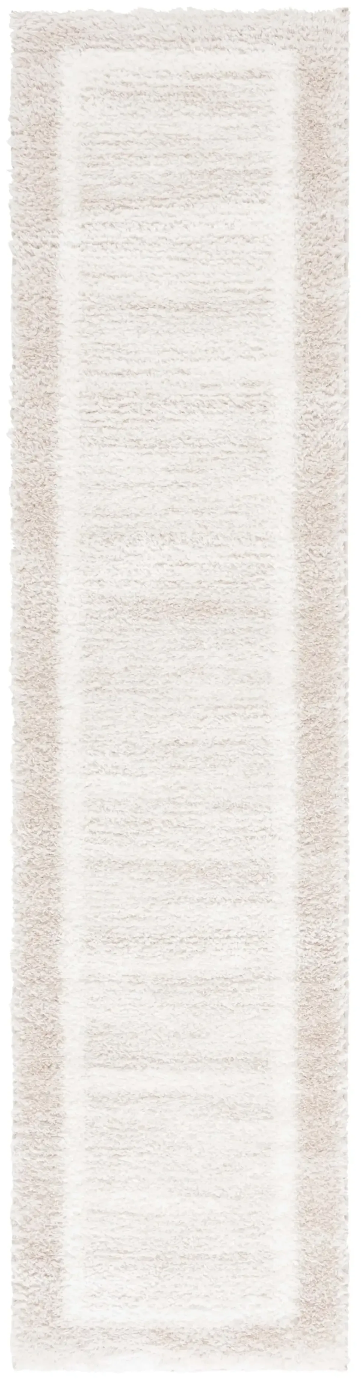 TAHOE SHAG 682 BEIGE  2' x 8' Runner Rug