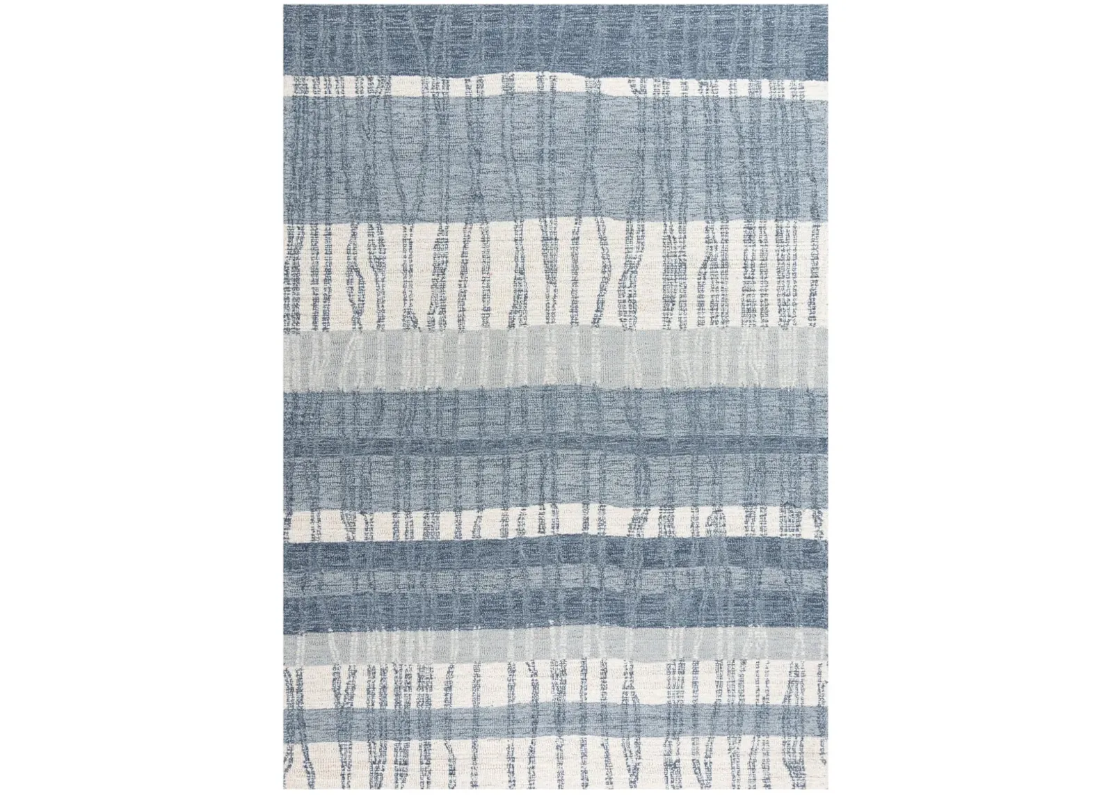 Taylor Blue  Wool 5' x 7'6" Rectangle Rug