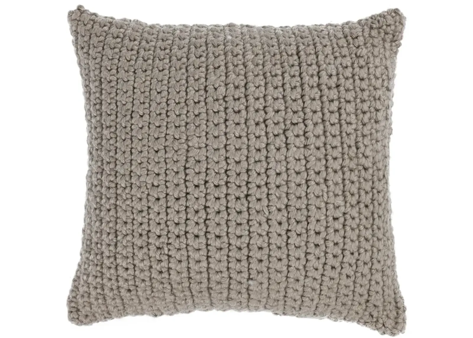 Prism 22" Performance Outdoor Throw Pillow, Natural