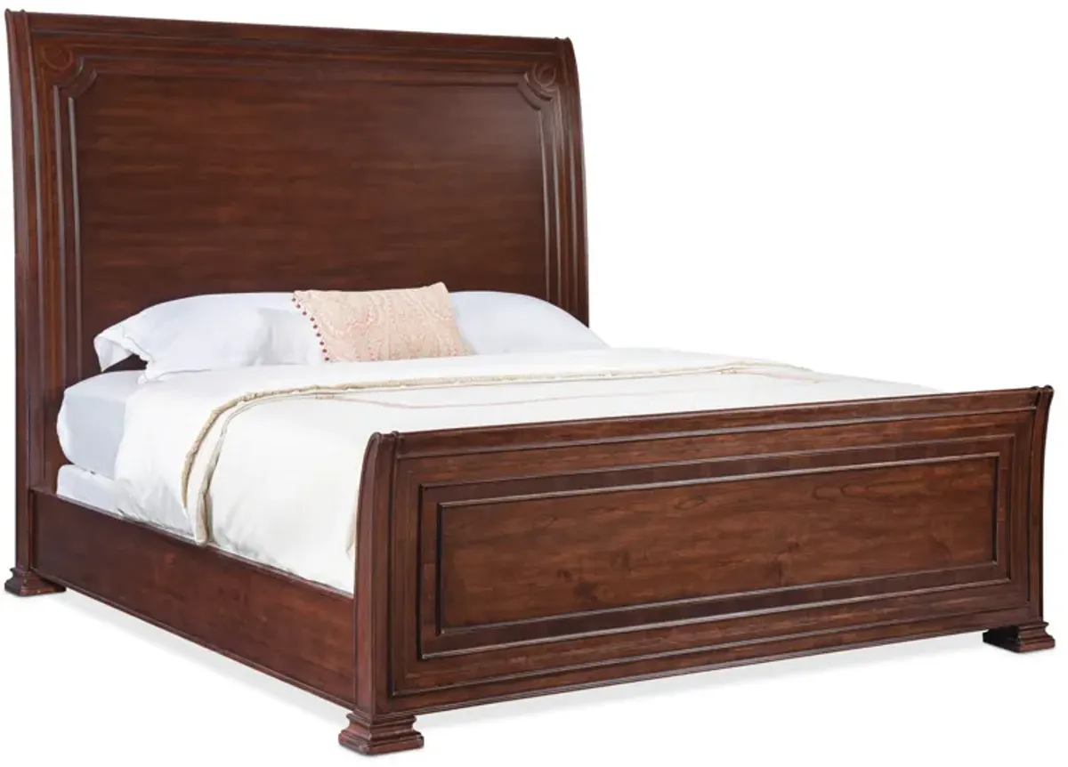 Charleston Cal King Sleigh Bed