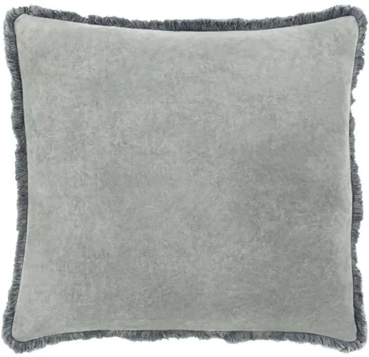 Washed Cotton Velvet 18"H x 18"W Pillow Cover