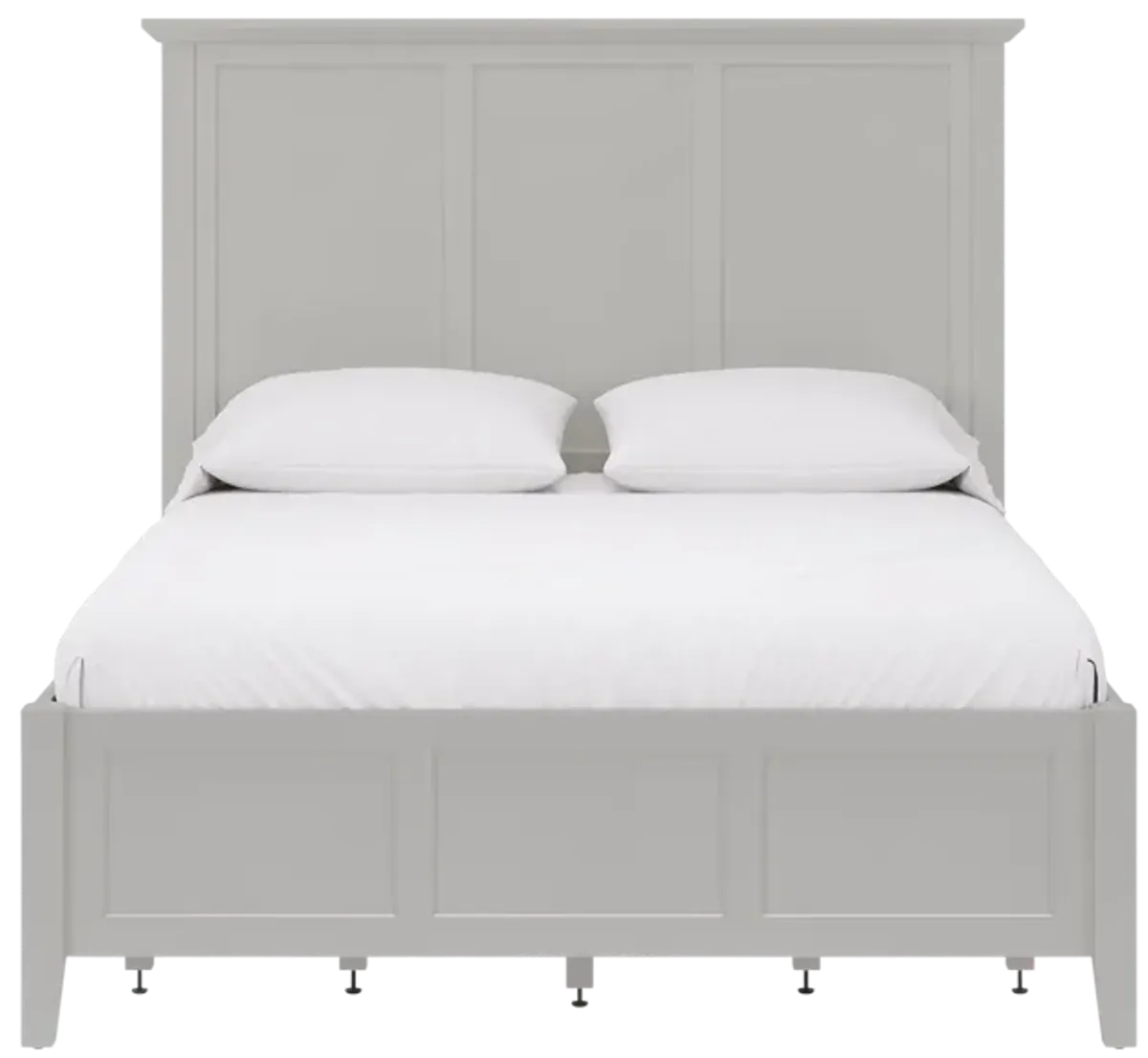 Grace Four Drawer Queen-size Platform Storage Bed in Elephant Grey