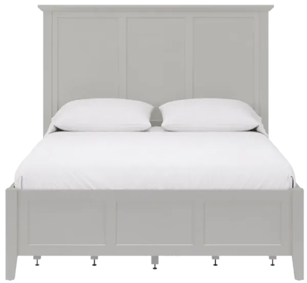 Grace Four Drawer Queen-Size Platform Storage Bed In Elephant Grey
