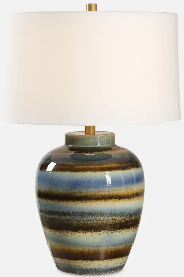 Judarn Blue Brown Table Lamp