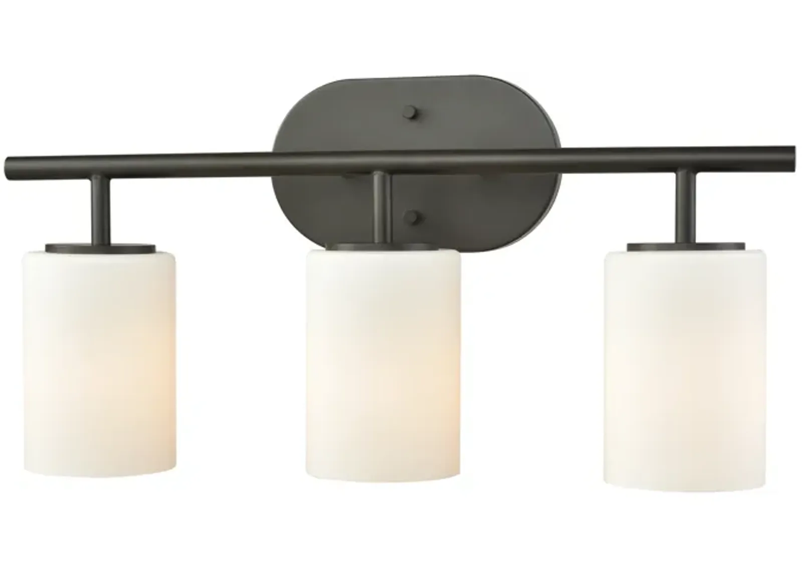 Pemlico 20" Wide 3-Light Vanity Light - Oil Rubbed Bronze