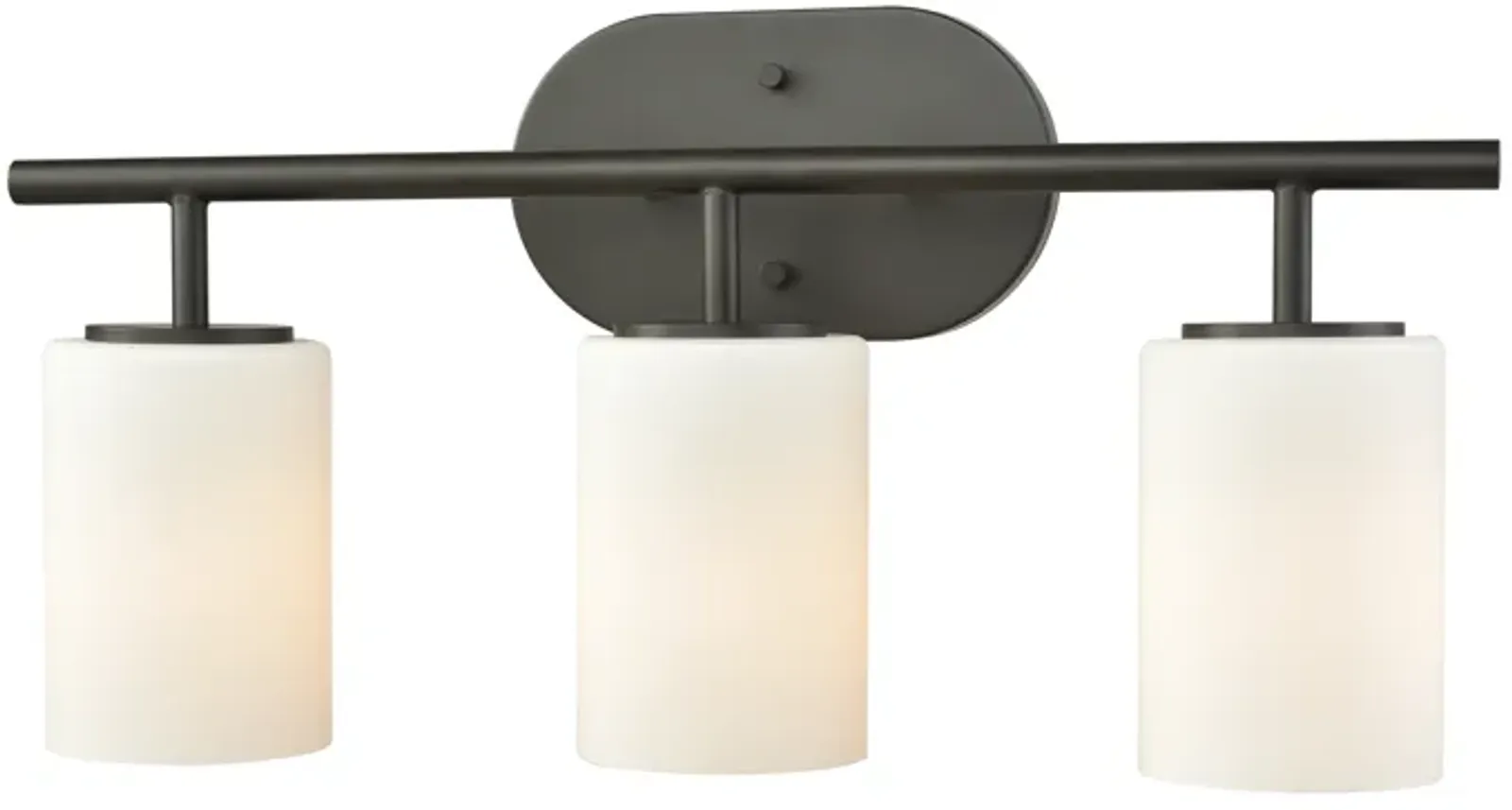 Pemlico 20" Wide 3-Light Vanity Light - Oil Rubbed Bronze