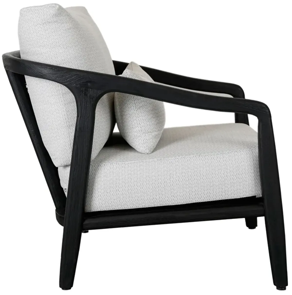 Aria Outdoor Accent Chair Black