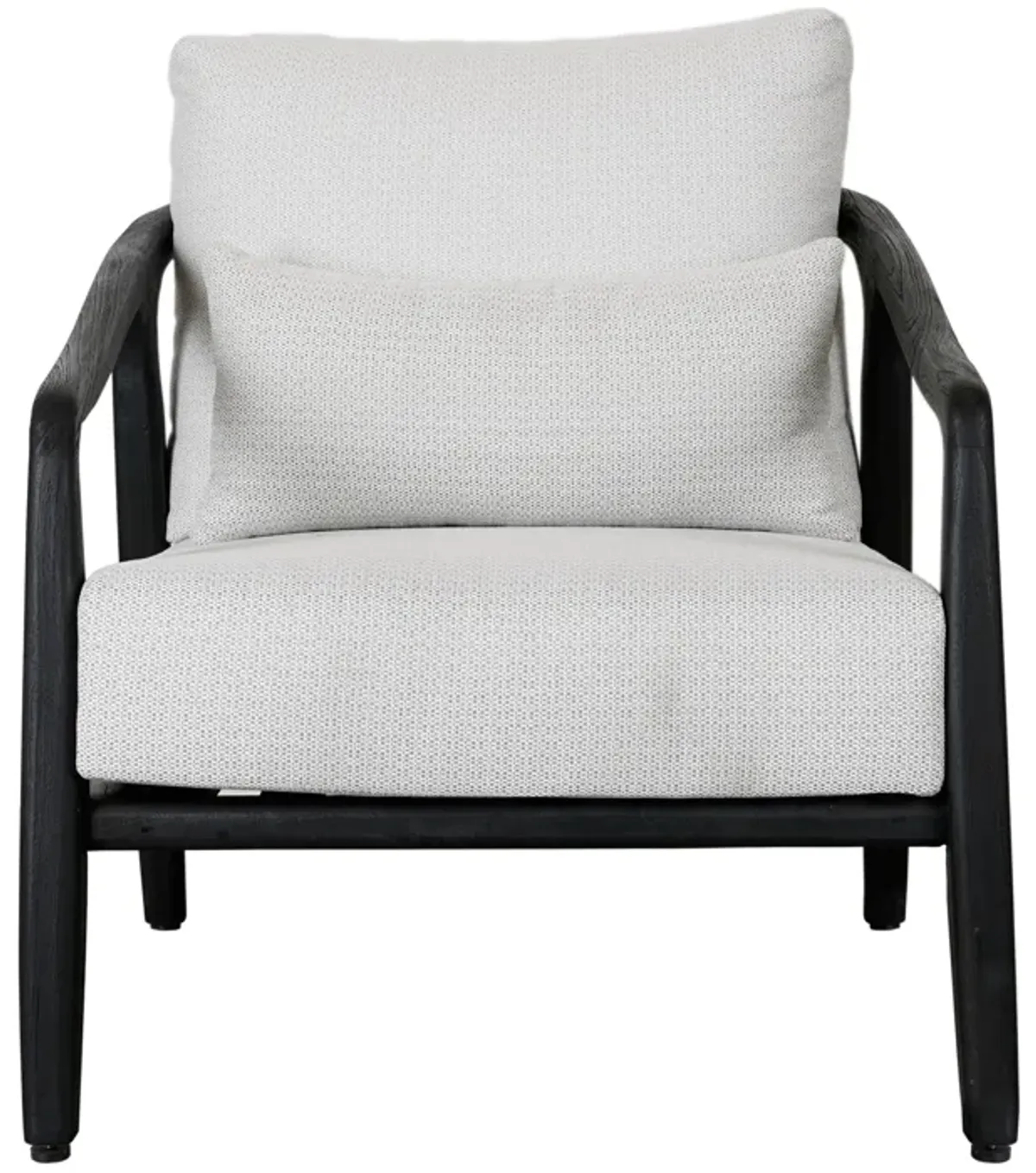 Aria Outdoor Accent Chair Black