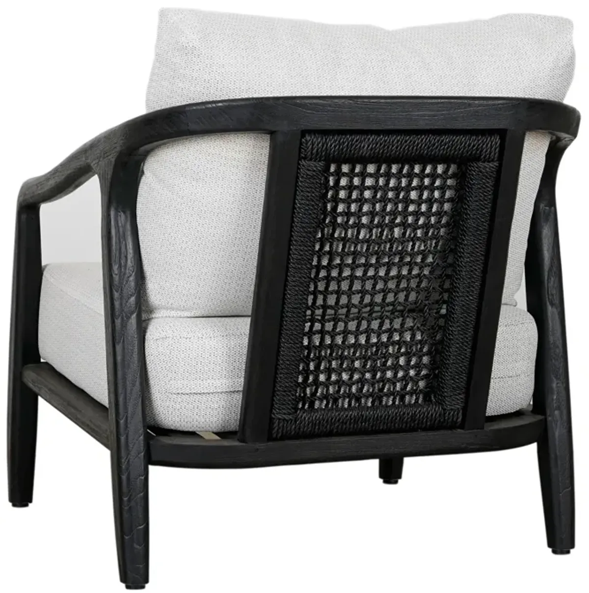 Aria Outdoor Accent Chair Black