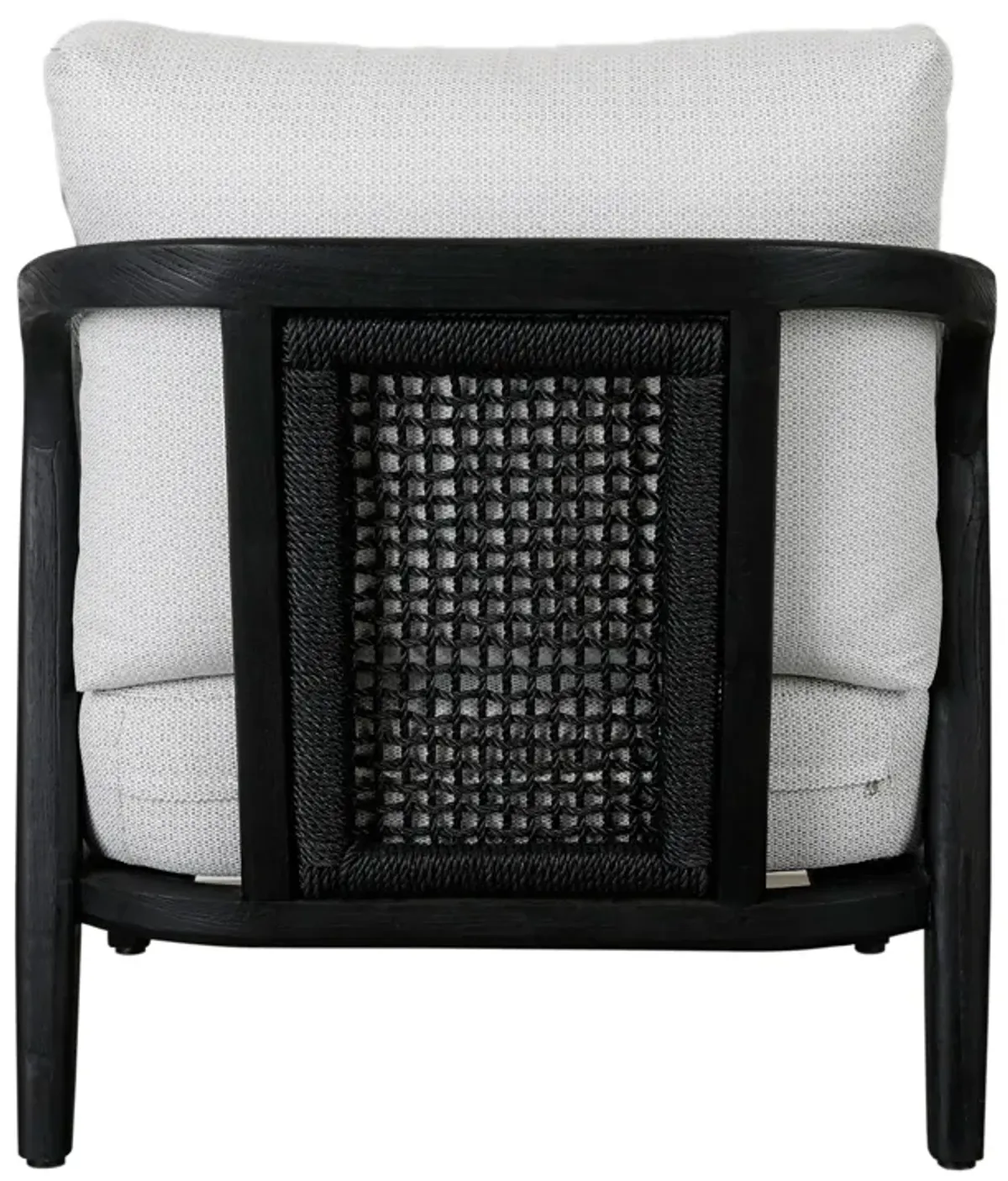 Aria Outdoor Accent Chair Black