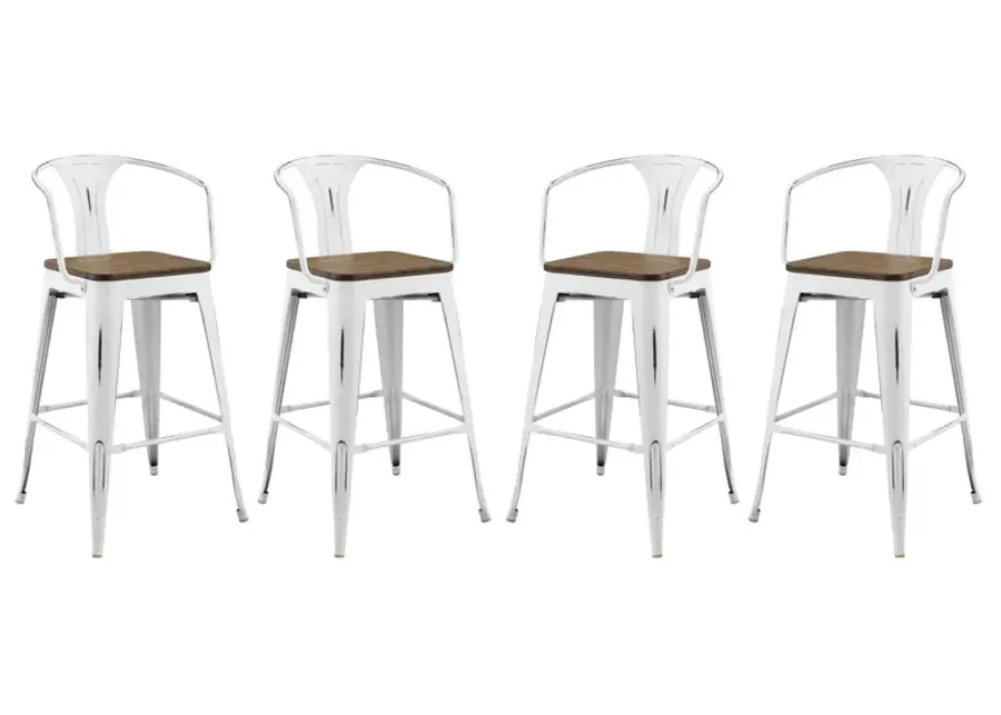 Promenade Bar Stool Set of 4