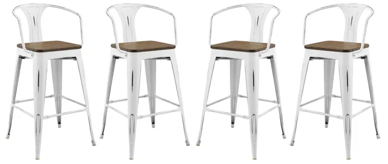 Promenade Bar Stool Set of 4