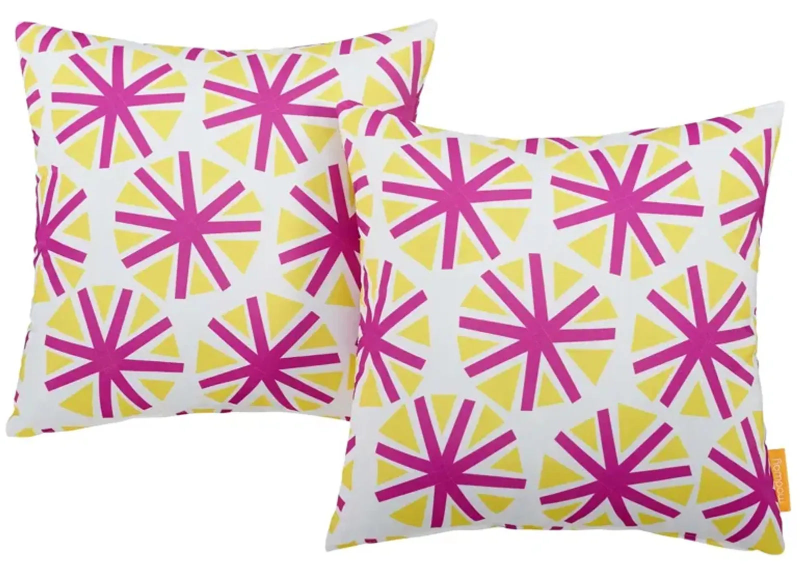 Modway Two Piece Outdoor Patio Pillow Set