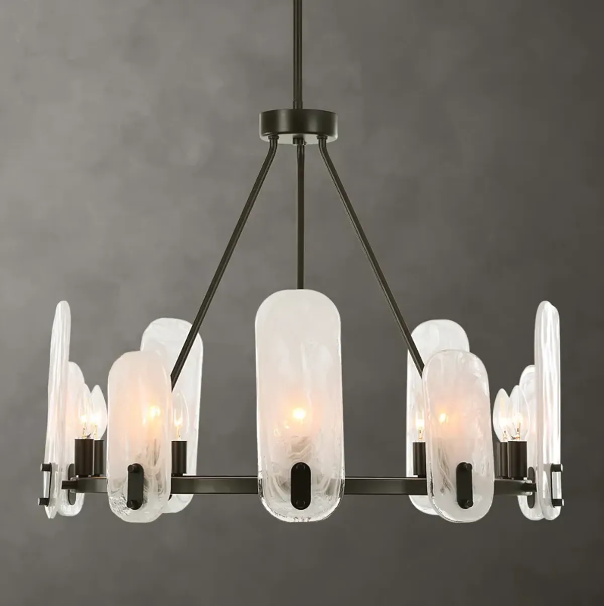 Ellipse 10 Light Chandelier