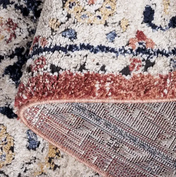 LUNA 110 BEIGE  2'-2' x 9' Runner Rug