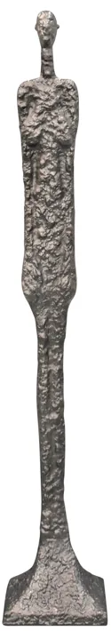 Metal, 59" Tribal Floor Sculpture, Bronze