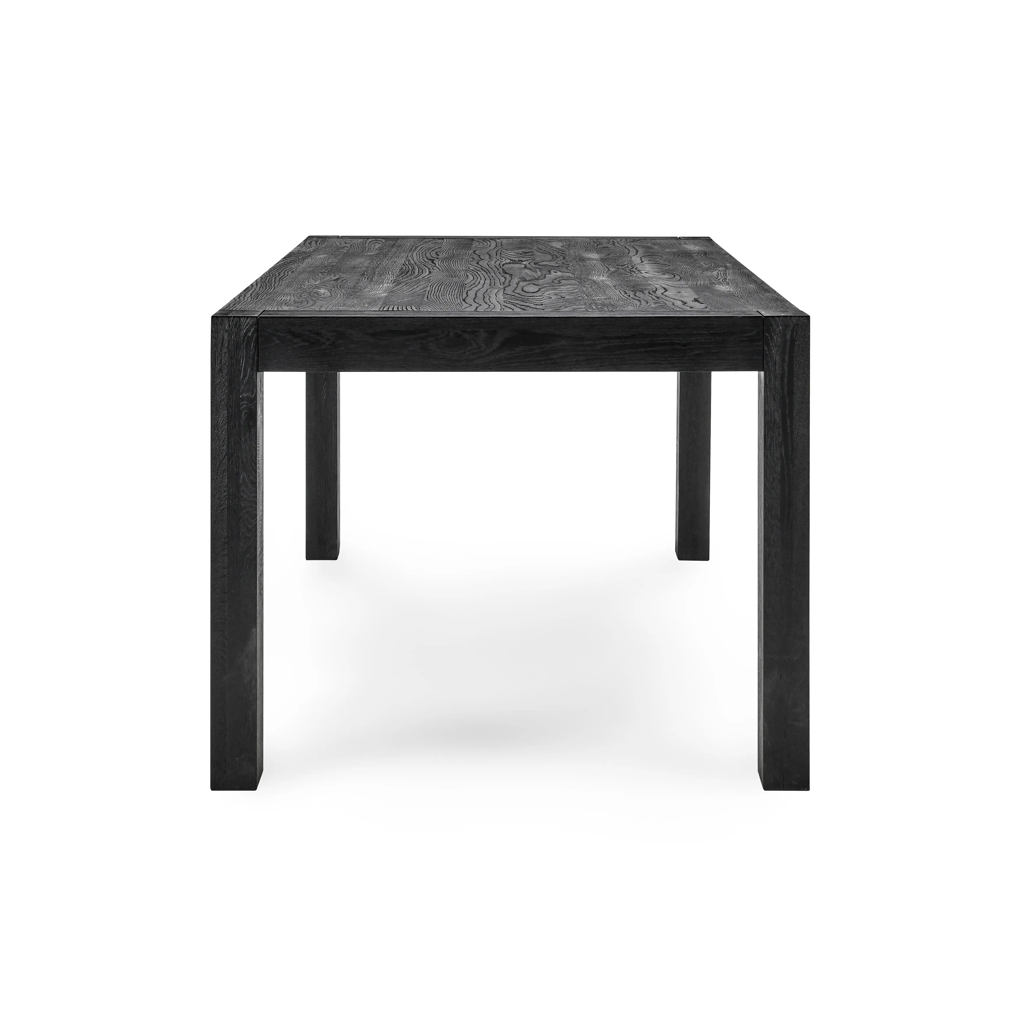 Parsons 84" Dining Table Black