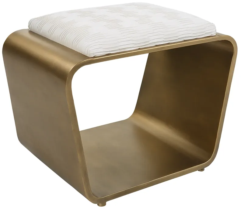 Hoop Small Gold Bench