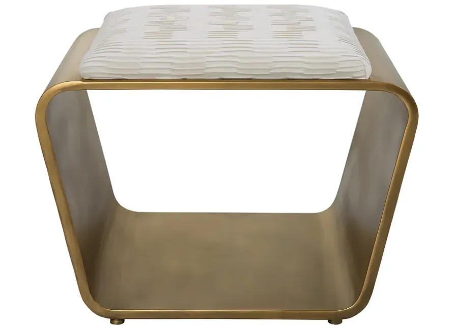 Hoop Small Gold Bench