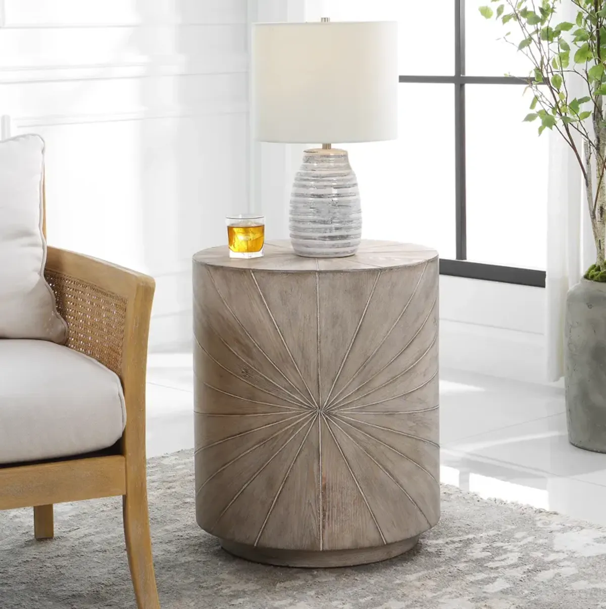 Starshine Wooden Side Table