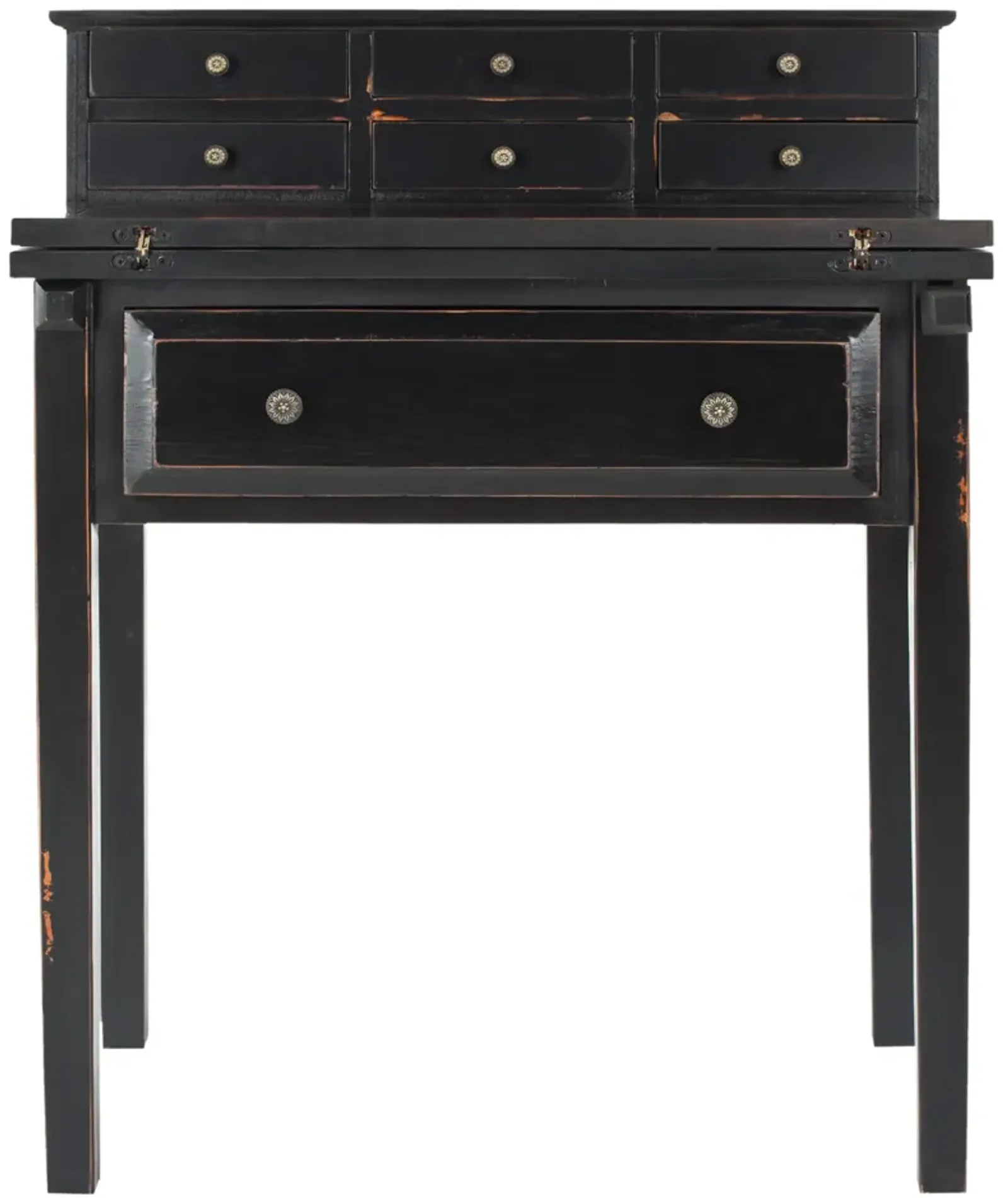 ABIGAIL 7 DRAWER FOLD DOWN DESK