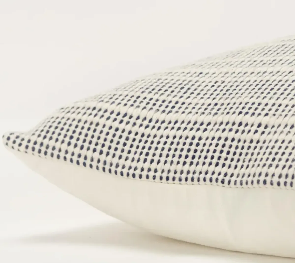 stripe navy Pillow