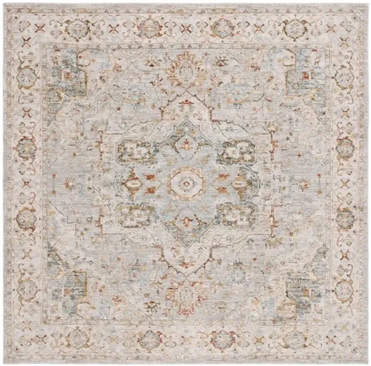 HAMILTON 110 Grey  6'-7' X 6'-7' Square Square Rug