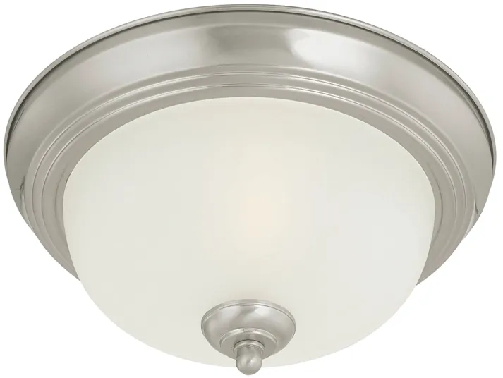 Ceiling Essentials 16" Wide 3-Light Flush Mount - Brushed Nickel